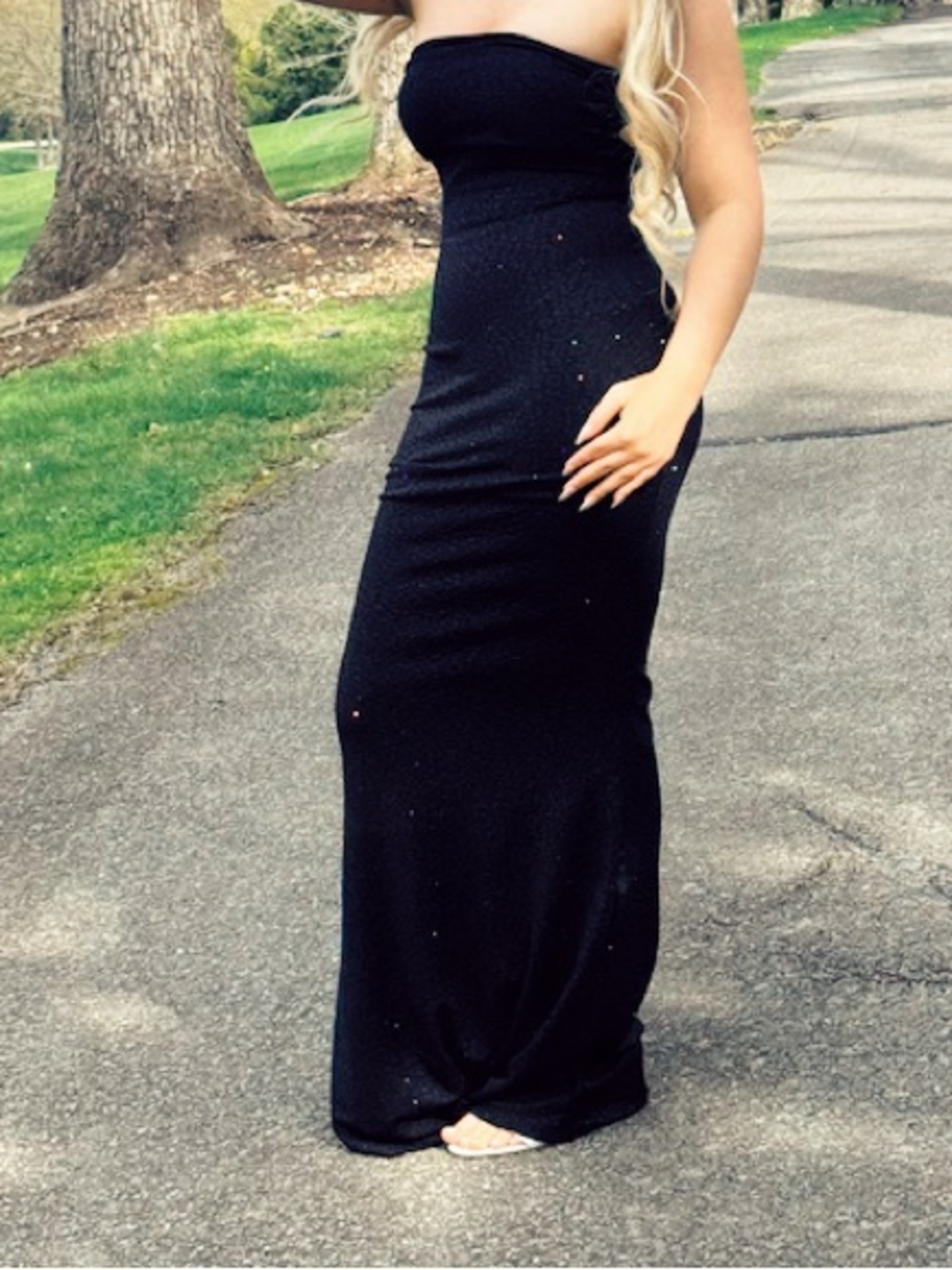 Strapless Black dress